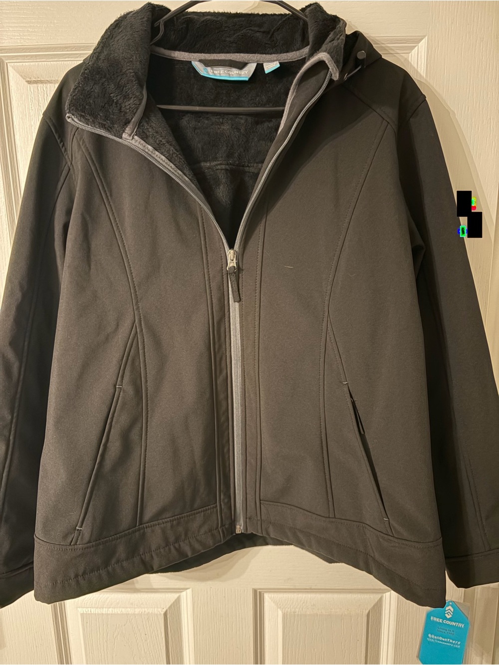 Women’s purple Softshell Hooded Free Country